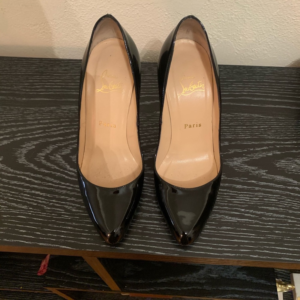 Louboutin Black Patent Pumps